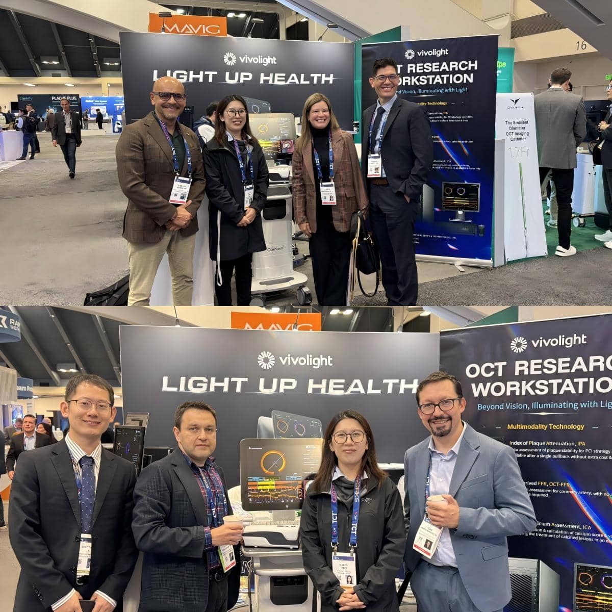 ستطرح شركة Vivolight Medical نظام P80-E OCT لأول مرة في مؤتمر TCT 2025 في سان فرانسيسكو